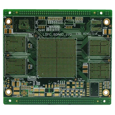 10-lags Impedance Plug Hole PCB Circuit Board