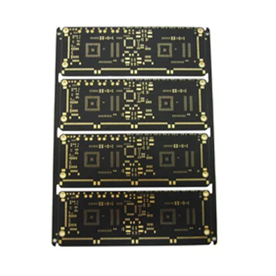 6-lags sort nedsænkning Gold PCB